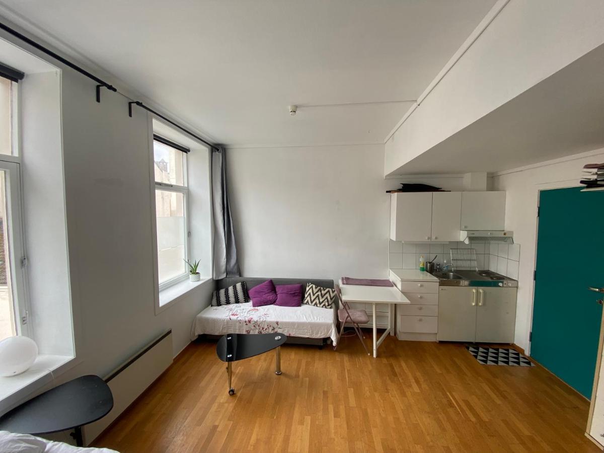 Апартаменты Lille Bryggen Studio 20M² Берген Экстерьер фото